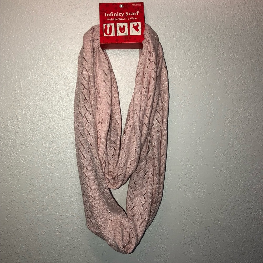 NWT Light Pink Scarf